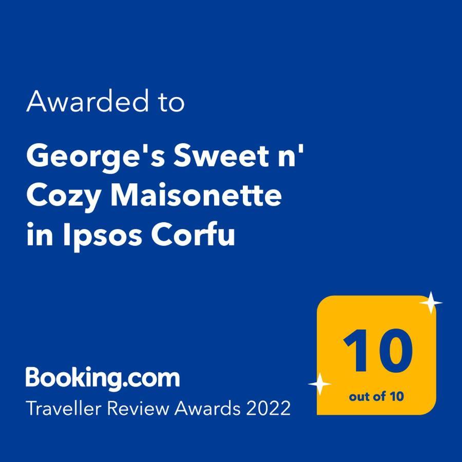 George'S Sweet N' Cozy Maisonette In Ipsos Corfu Luaran gambar